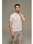 Erkek Modal Bisiklet Yaka Kısa Kollu T-Shirt 1