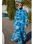 Remsa Tesettür Mayo Üzerine Tek Kaftan Kimono Pareo RP010 Nil 3