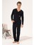 Erkek Interlok Pijama Takımı 23410 Lacivert 1