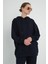 Kapüşonlu Sweatshirt Lacivert 1