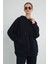 Kapüşonlu Sweatshirt Lacivert 2