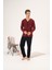 Erkek Interlok Pijama Takımı 23410 Bordo 4