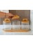 Mien Izy Premium 3lü Bambu Silikon Vakum Kapaklı Cam Baharatlık Seti 600×3 Ml. 2