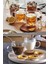 Çift Cidarlı Bardak Cam Kupa 310 ml Ev Ofis Espresso Kahve Fincanı Borosilikat Kulplu Çay Bardağı El 2