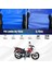 Arora Ar 180-19 Ars Motosiklet Branda Su Geçirmez Mavi Branda Motor Brandası 1