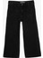 Kot Pantolon Geniş Paça Cepli Pamuklu - Wide Leg Jean 1