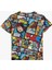 Marvel Baskılı T-Shirt Kısa Kollu Lisanslı Bisiklet Yaka 2