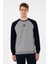 Erkek Gri Melanj Sweatshirt 50293455-VR086 1