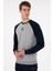 Erkek Gri Melanj Sweatshirt 50293455-VR086 3