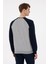 Erkek Gri Melanj Sweatshirt 50293455-VR086 5