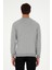 Erkek Gri Melanj Sweatshirt 50293405-VR109 5