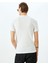 Kısa Kollu Bisiklet Yaka Pamuklu Slim Fit T-Shirt 4
