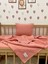 Bebek Müslin Nevresim Takımı Pembe 100 x 150 1