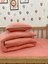 Bebek Müslin Nevresim Takımı Pembe 100 x 150 4