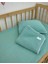 Park Yatak Bebek Müslin Nevresim Takımı Yeşil 70X110 3