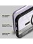 Apple iPhone 11 Kapak Renkli Mag Safe Özellikli Kamera Bölümü Açık Sert Silikon Kılıf - Siyah 3