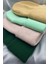 Unisex Düz Basic Katlamalı Kışlık 4'lü Bere Takımı 2