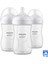 Avent Natural Response Pp Biberon, 260 Ml, 1+ Doğal Tepkili Biberon Emziği X3 Adet 3