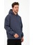 Bafatex Erkek Oversize 3 Iplik Kapşonlu Sweatshirt 3