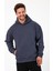 Bafatex Erkek Oversize 3 Iplik Kapşonlu Sweatshirt 4