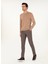 Normal Bel Normal Paça Slim Fit Kahve Erkek Pantolon Avıgnon 3