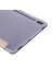 Samsung Galaxy Tab S8 Için Ipek Doku Pu Deri Üç Katlı Stand si Tablet Kılıfı (Yurt Dışından) 3