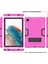 Samsung Galaxy Tab A8 10.5 (2021/2022) Için Kontrast Renkli Pc Silikon Kapak Kick Stand Tasarımı Koruyucu Gül / Tablet Kılıfı (Yurt Dışından) 2