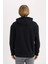 Boxy Fit Kapüşonlu Basic Düz Sweatshirt D0852AX24AU 5