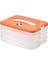 Köfte Kutusu Saklama Kutusu Buzdolabı Turuncu (Yurt Dışından) 1