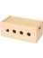 Tel Saklama Kutusu Ahşap USB Hub ve Güç Kablosu Sonlandırma Kutusu 4 (Yurt Dışından) 1