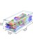 2 Adet Buzdolabı Için Kapaklı Istiflenebilir Plastik Saklama Kabı (Yurt Dışından) 2