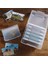2 Set 5x7 Inç Fotoğraf Kılıfları ve Toka Tasarımlı Şeffaf Craft Keeper 6 Iç Kutu Plastik Saklama Kabı Kutusu B (Yurt Dışından) 4