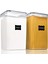 2pcs Gıda Saklama Kapları, Kapaklı Hava Geçirmez 6,5l, Kuru Gıda Için (Yurt Dışından) 2