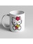Hello Kitty Çiçekli Kupa Seramik Kahve Mug 2