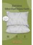 10 Adet Bamboo Gri Serisi Kılıflı Fermuarlı Yıkanabilir Antialerjik Silikon Elyaf Yastık 50 x 70 cm 800 gr 2