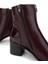 Kadın Deri Bordo Topuklu Bot 1081 555 Bn Bot SK24-25 Brd Dr/ptk Bsk 5