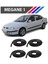 Renault Megane 1 Kasa Ön ve Arka Kapı Fitili 4 Adetli Takım M3387 2