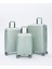 Polipropilen 3'lü Kırılmaz Valiz Seti Mint Yeşili 1