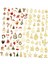 100 Noel Charms Kolye Bilezik Küpe Için Noel Kolye (Yurt Dışından) 3