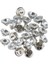 18MM Için Metal Döngü Yuvarlak Düğ ile 25 Rhinestone Kristal Düğ (Yurt Dışından) 2