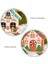 Pvc Noel Evi Kolye Noel Ağacı Dekorasyon 8 Adet Takım A (Yurt Dışından) 4