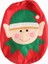 Süslü Noel Dekorasyonu Santa F Tuvalet Kapağı Kapağı (Yurt Dışından) 2