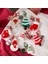 El Dokuması Noel Anahtarlık Pembe Şapka (Yurt Dışından) 2