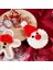 El Dokuması Noel Anahtarlık Pembe Şapka (Yurt Dışından) 3