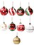 6 Adetpaket 6 cm Boyalı Noel Topu (Yurt Dışından) 3