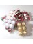 6 Adetpaket 6 cm Boyalı Noel Topu (Yurt Dışından) 4