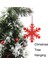 6 Adet Takım Ahşap Kar Noel Ağacı Süsleri (Yurt Dışından) 5
