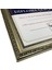 Diploma Çerçevesi Gümüş Renk - 25 x 35,3 Boyutunda Belgeler Için - Hakiki Camlı Ürün 1