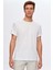 Slim Fit Beyaz 3'lü T-Shirt 4HC14ORTBN533 2