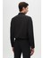 Ds Damat Slim Fit Siyah Italyan Yaka Dar Kesim Klasik Kravatlık Uzun Kollu Kolay Ütülenebilir Nefes Alan 2'li Gömlek 2HF02ORTBN85 3